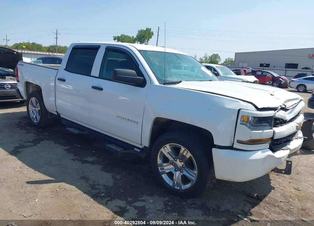 2018 CHEVROLET SILVERADO 1500 CUSTOM VIN: 3GCUKPEC1JG267426