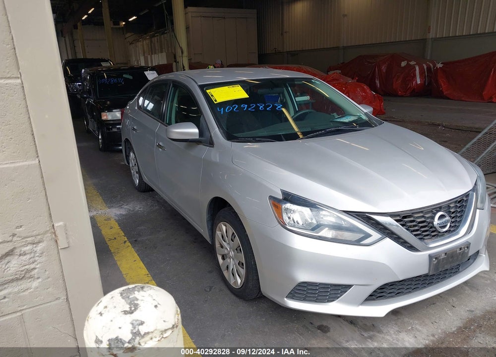 2018 NISSAN SENTRA S VIN: 3N1AB7AP1JY293615