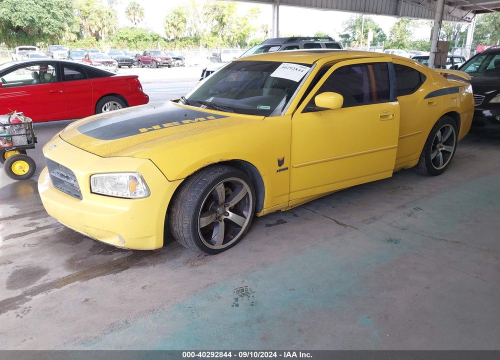 2006 DODGE CHARGER RT VIN: 2B3KA53H66H378706