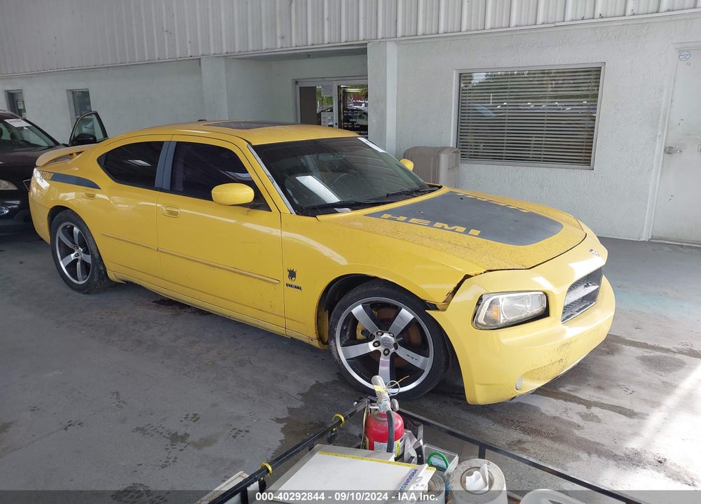 2006 DODGE CHARGER RT VIN: 2B3KA53H66H378706
