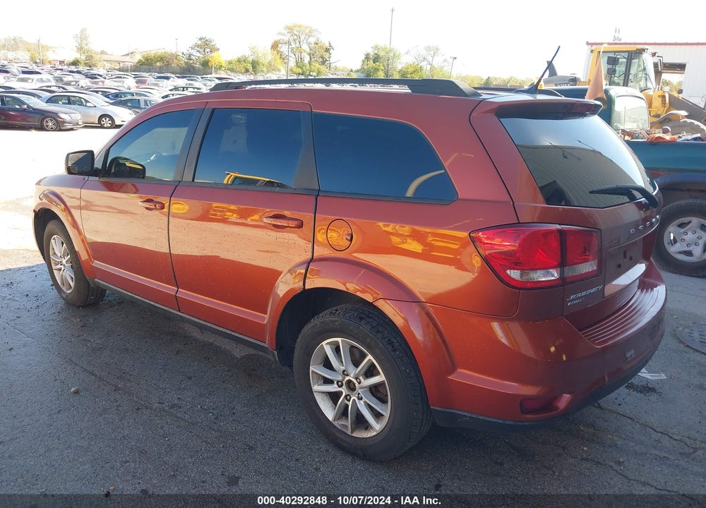2014 DODGE JOURNEY SXT VIN: 3C4PDDBG3ET143264