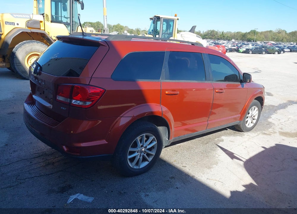 2014 DODGE JOURNEY SXT VIN: 3C4PDDBG3ET143264