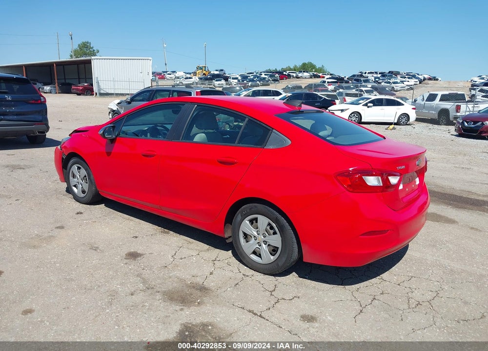 2016 CHEVROLET CRUZE LS AUTO VIN: 1G1BC5SM9G7284168