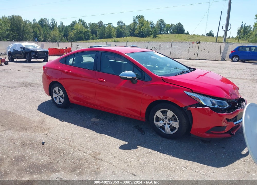 2016 CHEVROLET CRUZE LS AUTO VIN: 1G1BC5SM9G7284168