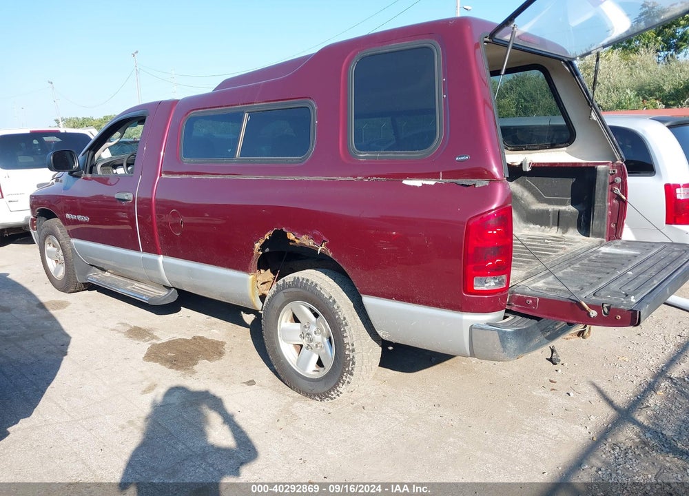 2003 DODGE RAM 1500 SLT/LARAMIE/ST VIN: 1D7HA16N23J652860