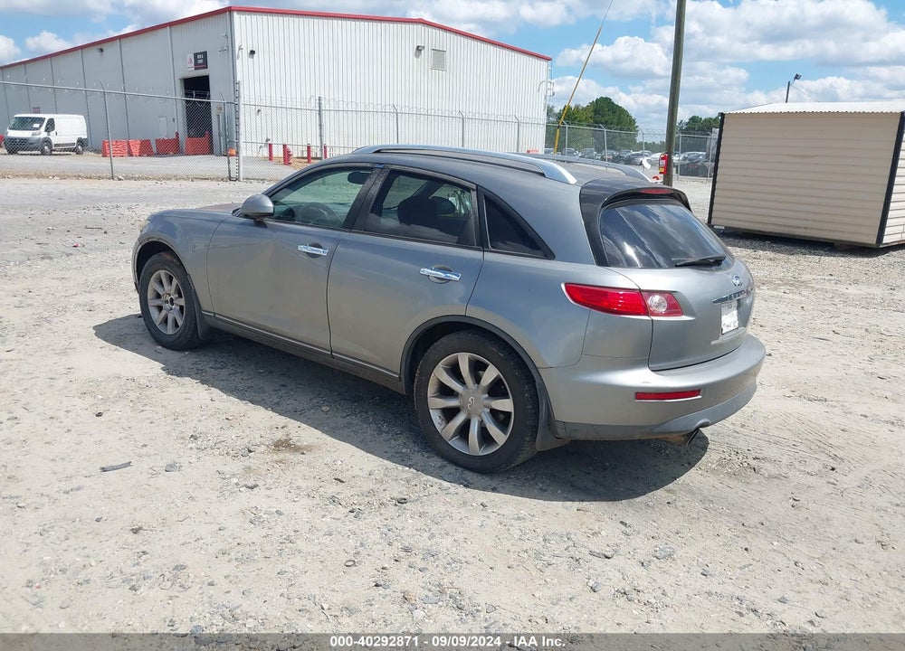 2004 INFINITI FX35 VIN: JNRAS08U14X105827