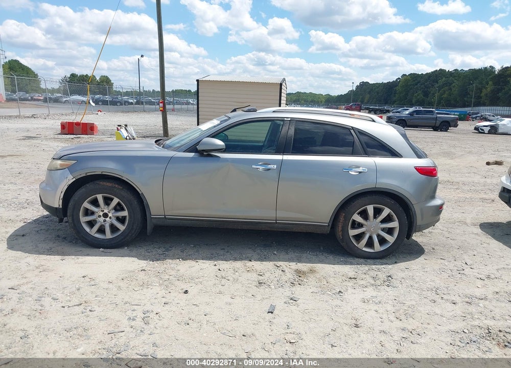 2004 INFINITI FX35 VIN: JNRAS08U14X105827