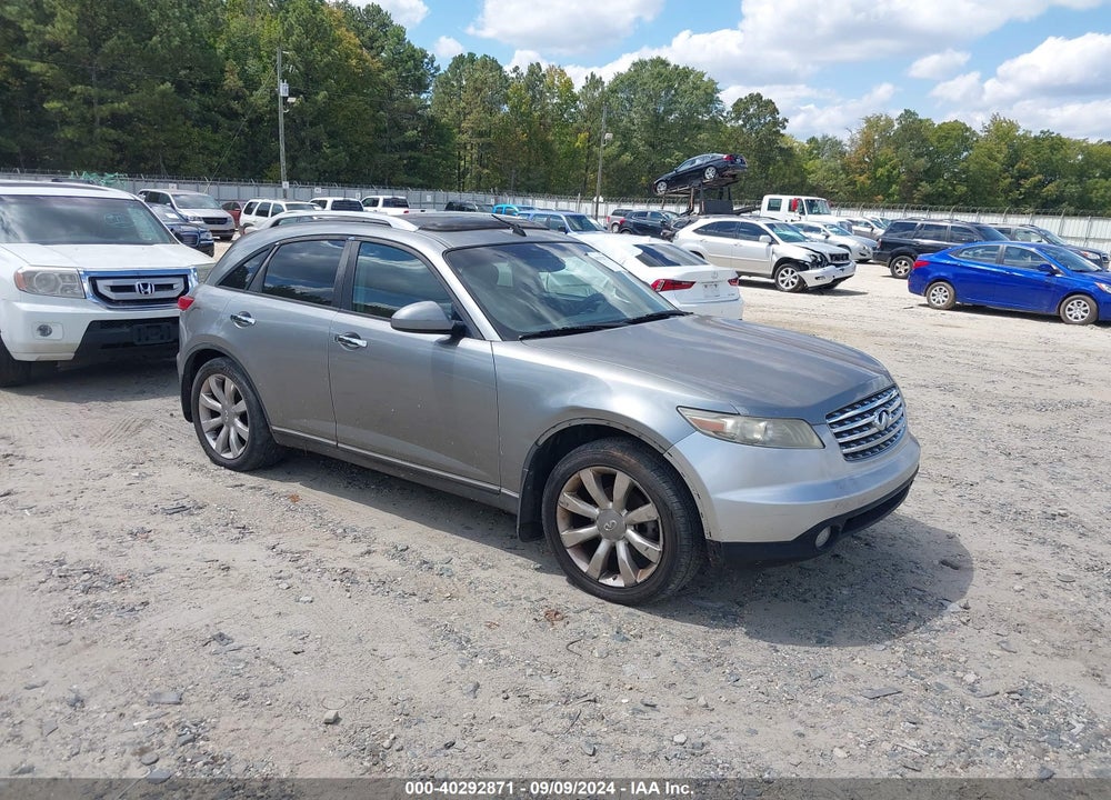 2004 INFINITI FX35 VIN: JNRAS08U14X105827