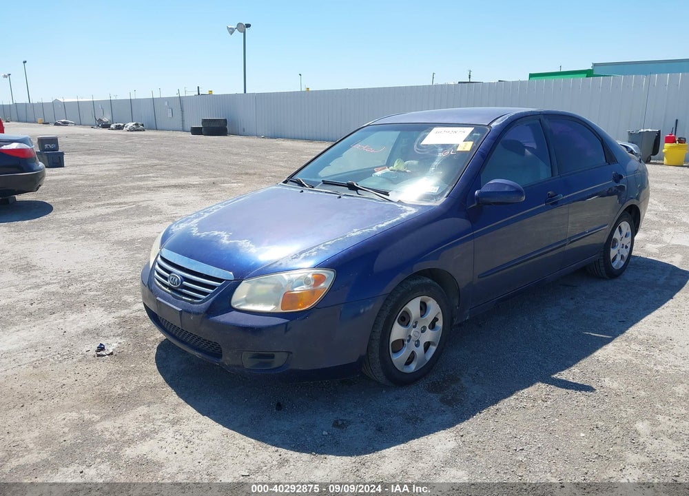 2007 KIA SPECTRA EX VIN: KNAFE121375486000
