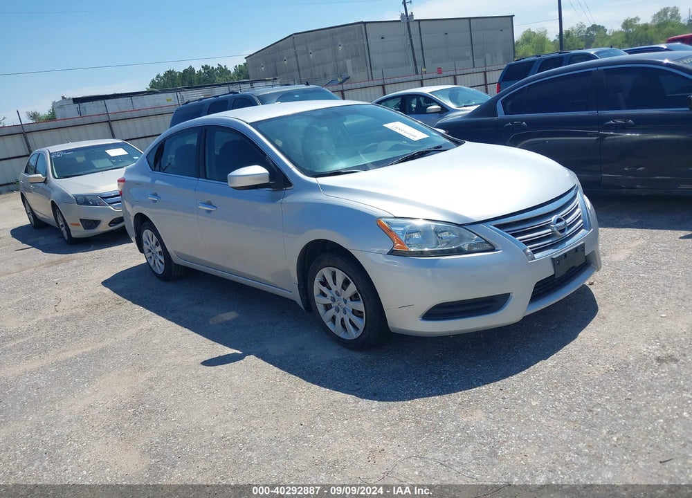2015 NISSAN SENTRA S VIN: 3N1AB7AP9FY240331