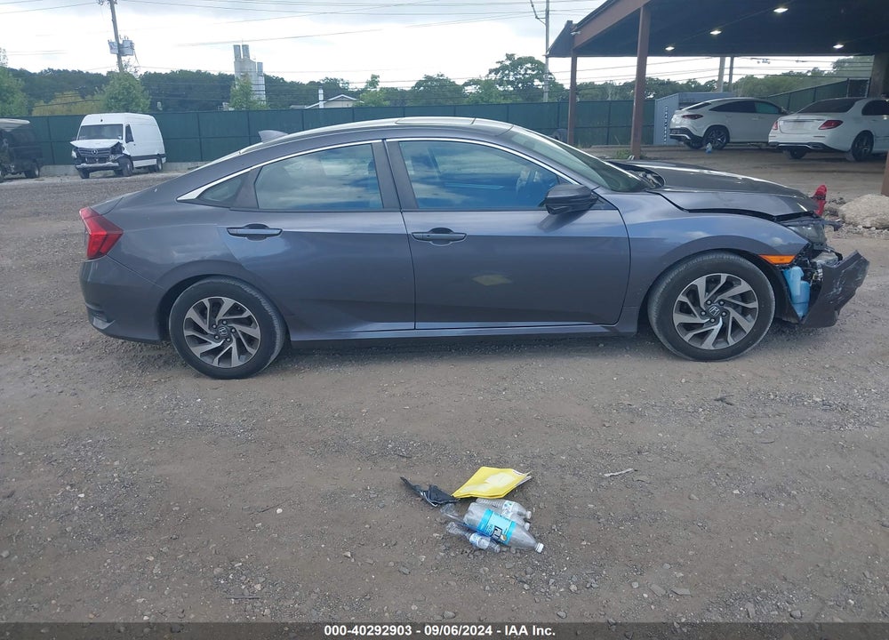 2018 HONDA CIVIC EX VIN: 2HGFC2F71JH516674
