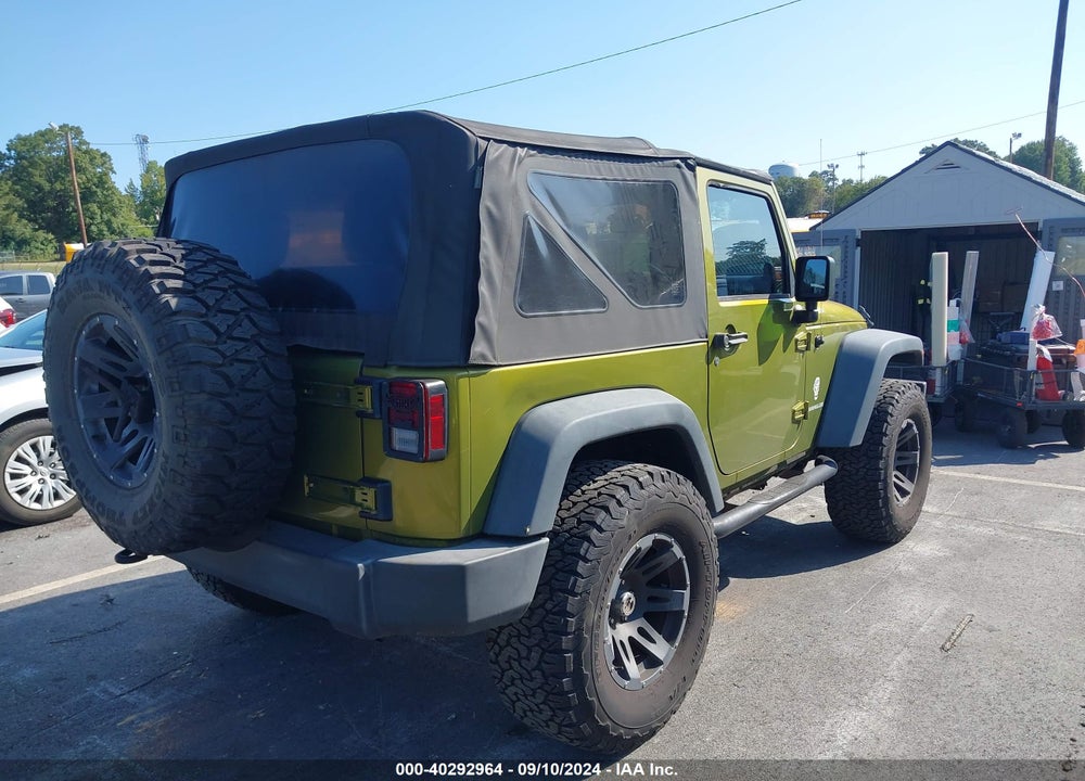 2010 JEEP WRANGLER SPORT VIN: 1J4AA2D17AL203106