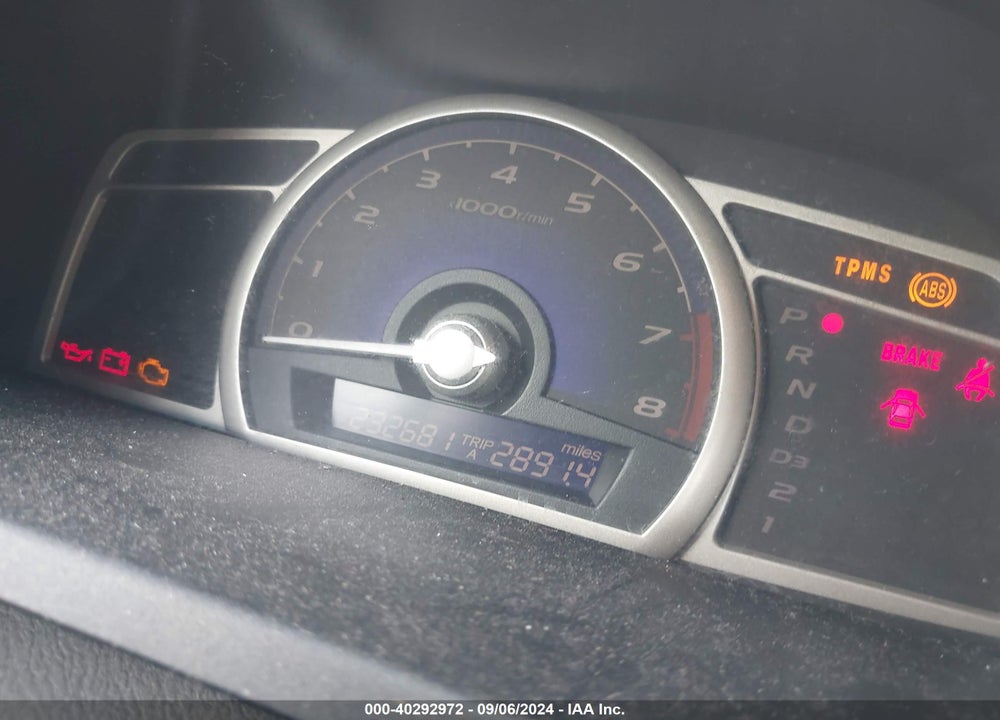 2009 HONDA CIVIC LX VIN: 19XFA16509E032029