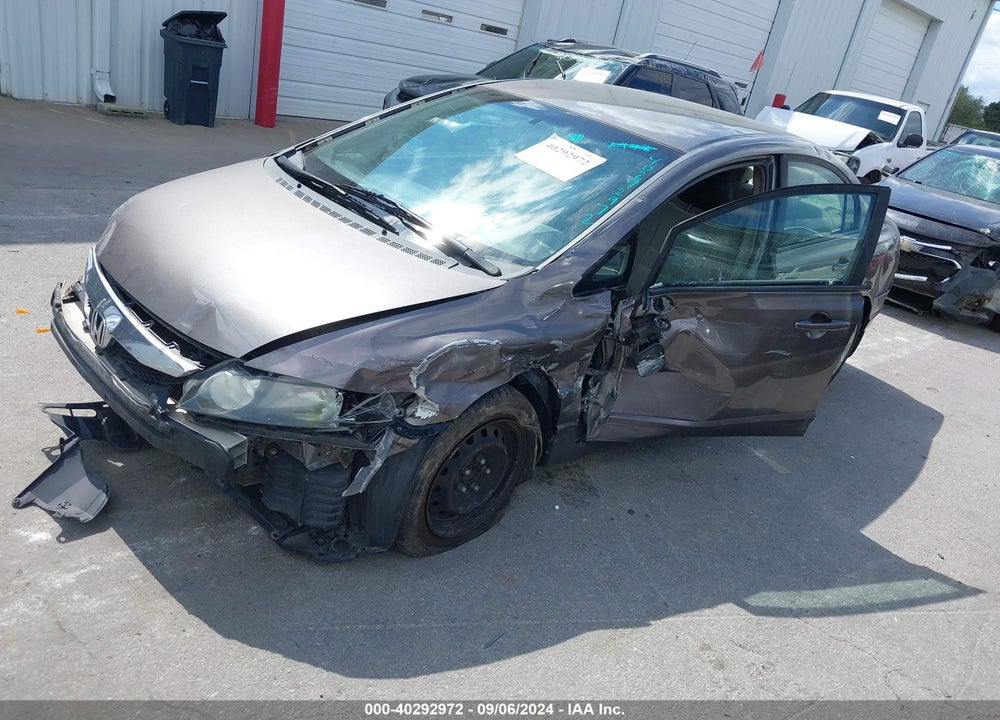 2009 HONDA CIVIC LX VIN: 19XFA16509E032029