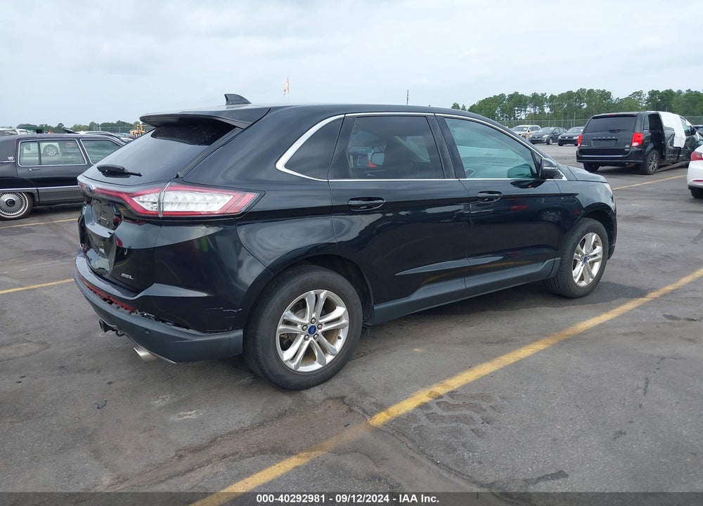 2015 FORD EDGE SEL VIN: 2FMTK3J85FBC05507