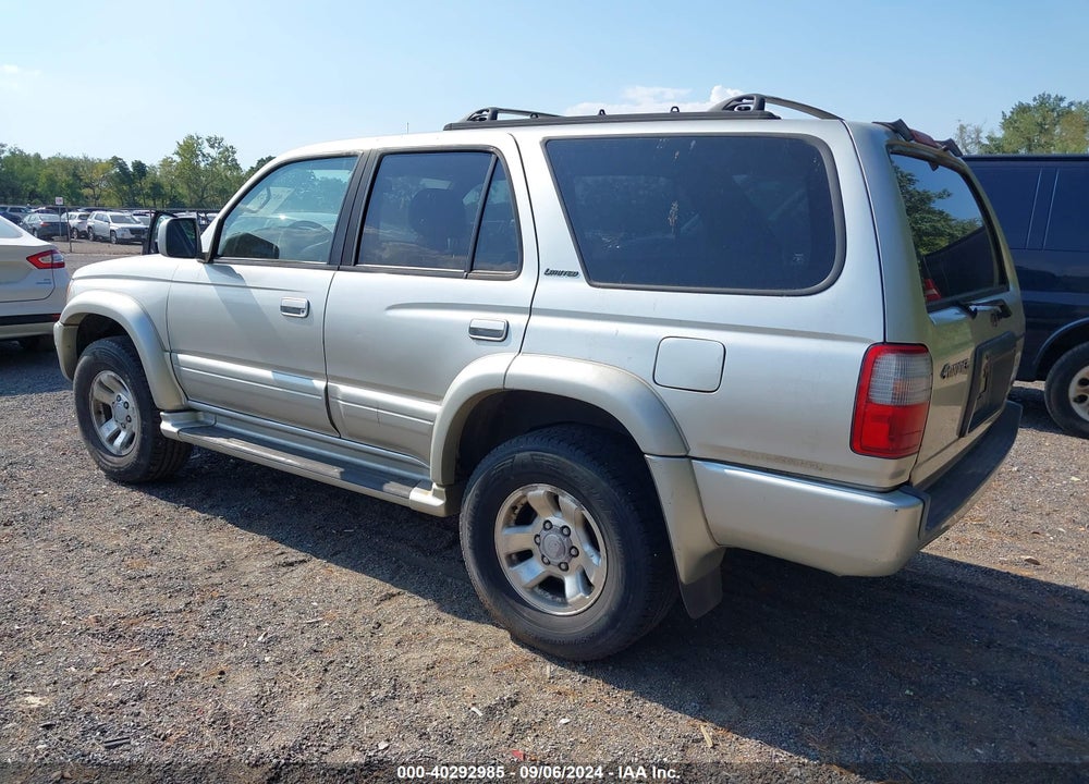 1999 TOYOTA 4RUNNER LIMITED V6 VIN: JT3HN87R9X9031037