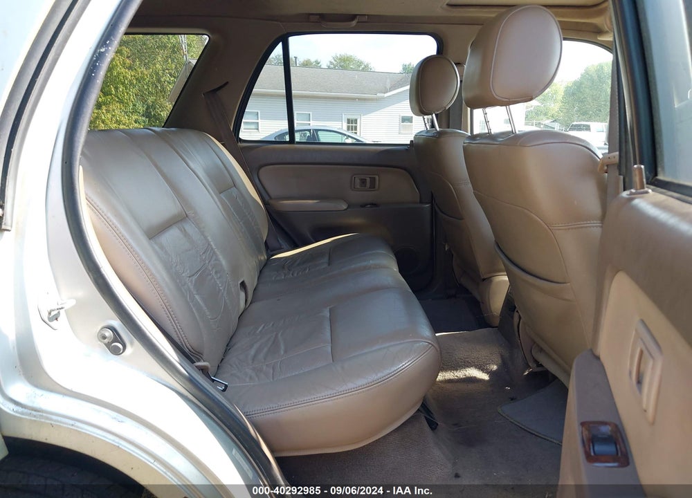 1999 TOYOTA 4RUNNER LIMITED V6 VIN: JT3HN87R9X9031037