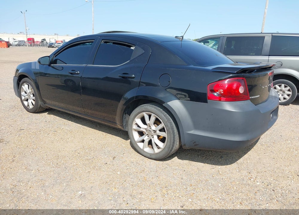 2014 DODGE AVENGER R/T VIN: 1C3CDZBG3EN148366