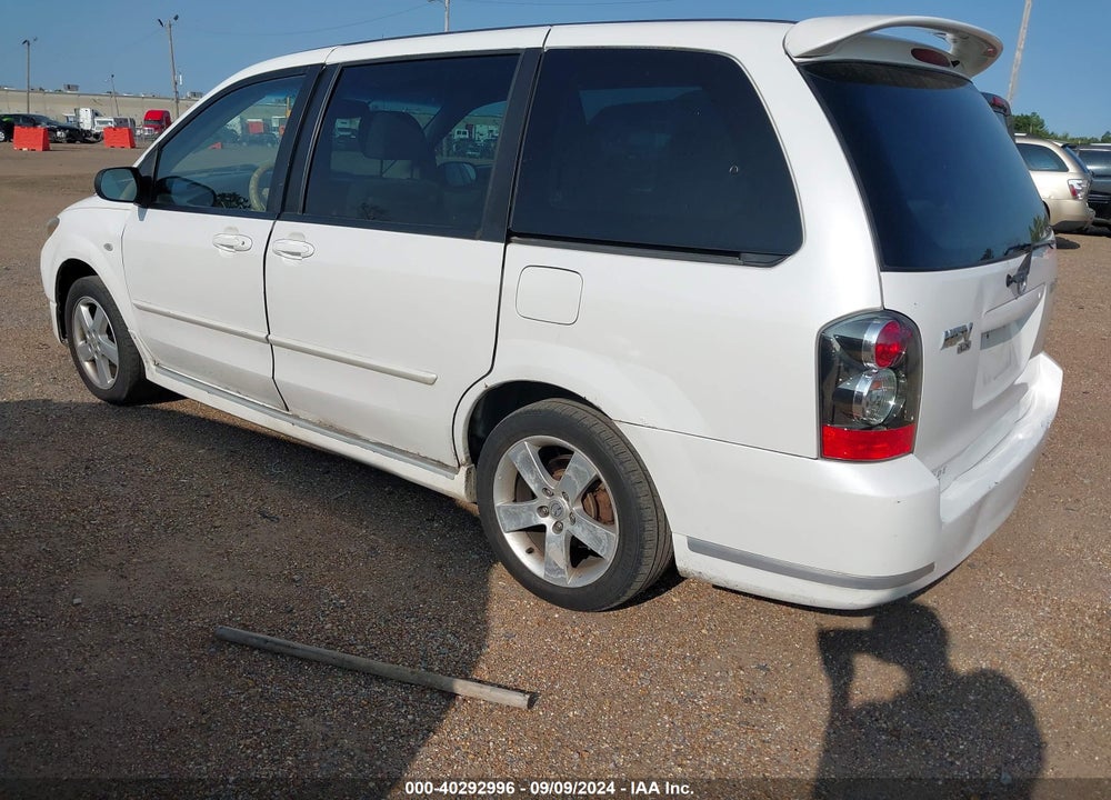2004 MAZDA MPV LX VIN: JM3LW28J540500981