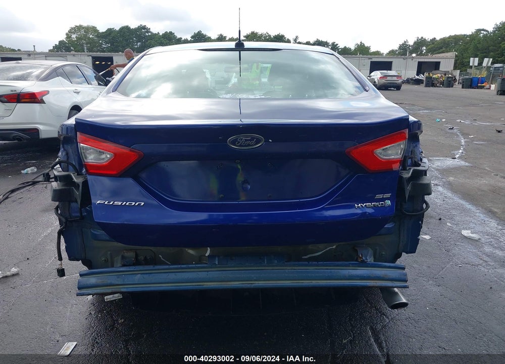 2015 FORD FUSION HYBRID SE VIN: 3FA6P0LUXFR246752