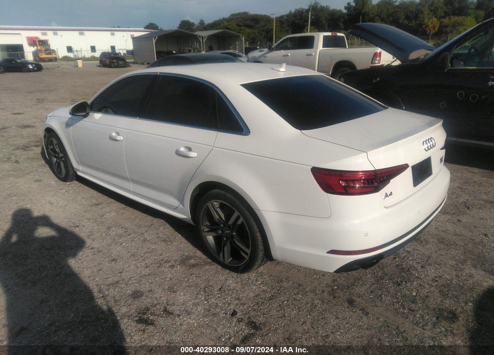 2017 AUDI A4 2.0T PREMIUM VIN: WAUENAF45HN006590