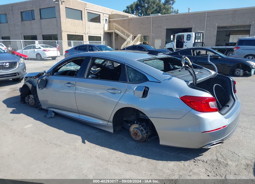 2021 HONDA ACCORD SPORT 2.0T VIN: 1HGCV2F32MA001924
