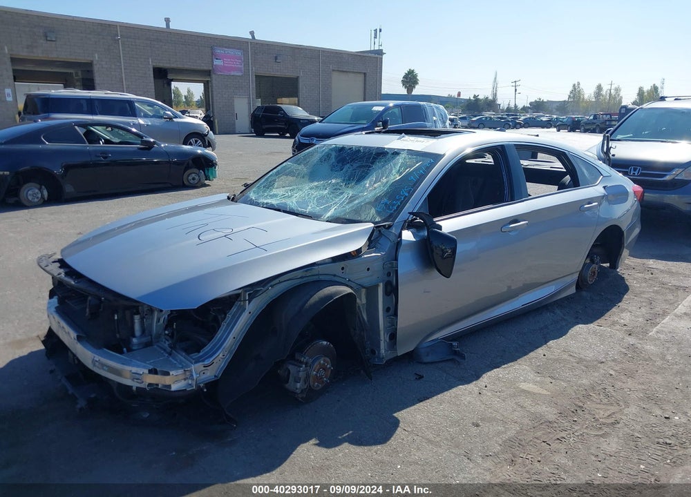 2021 HONDA ACCORD SPORT 2.0T VIN: 1HGCV2F32MA001924