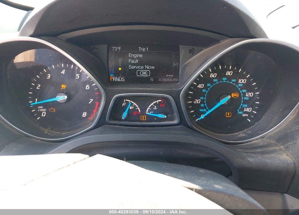 2016 FORD ESCAPE SE VIN: 1FMCU0G91GUB68296