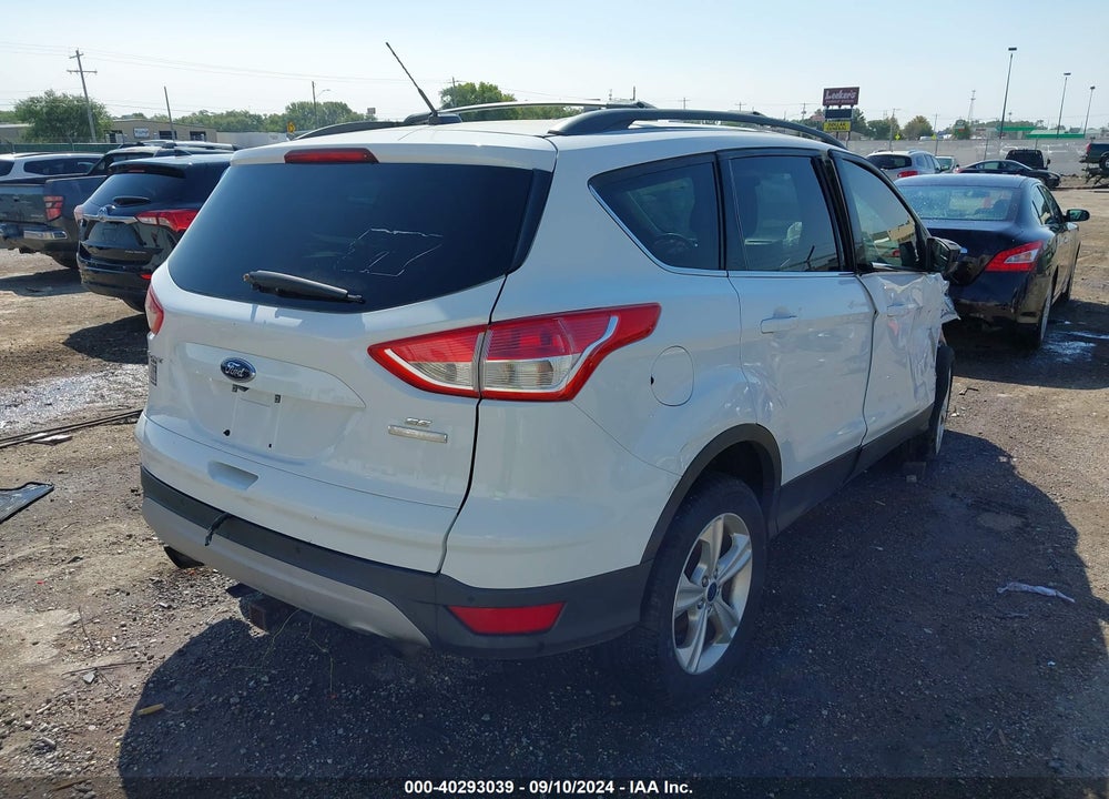 2016 FORD ESCAPE SE VIN: 1FMCU0G91GUB68296