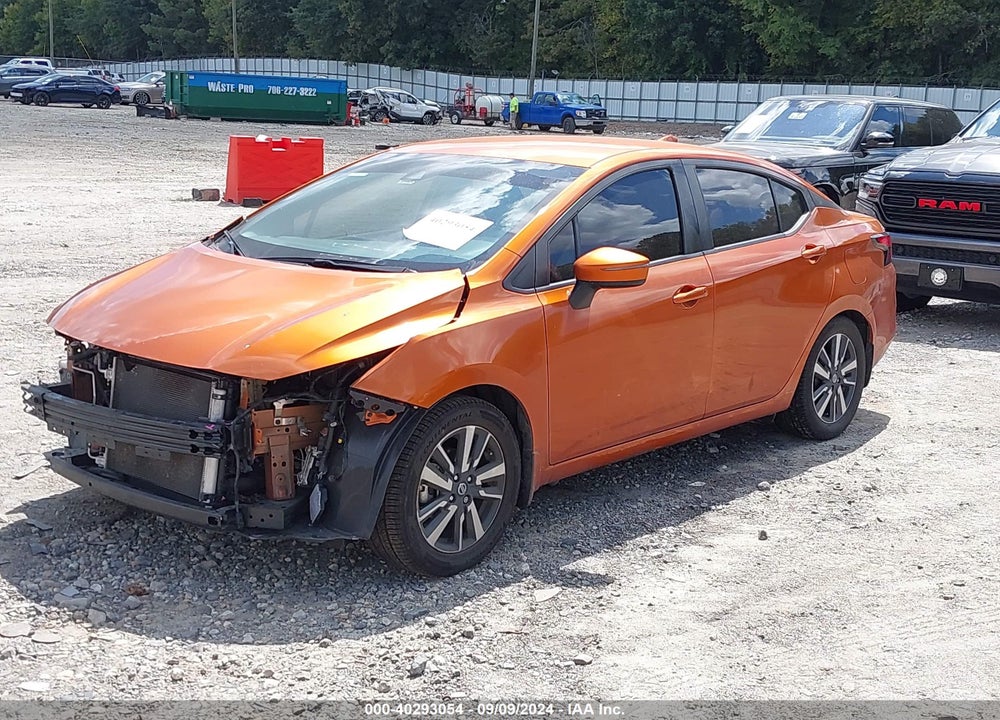 2020 NISSAN VERSA SV XTRONIC CVT VIN: 3N1CN8EV8LL910751