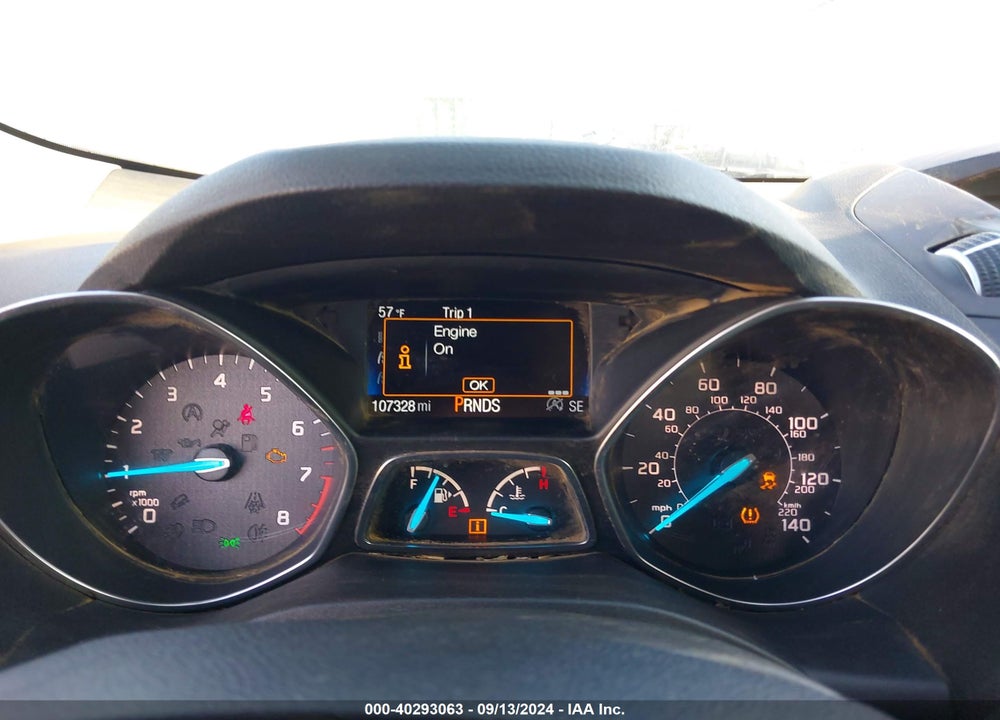 2017 FORD ESCAPE SE VIN: 1FMCU0GD3HUE80755