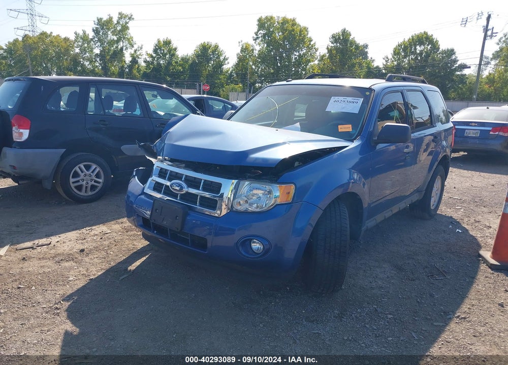2009 FORD ESCAPE XLT VIN: 1FMCU93G29KB77743