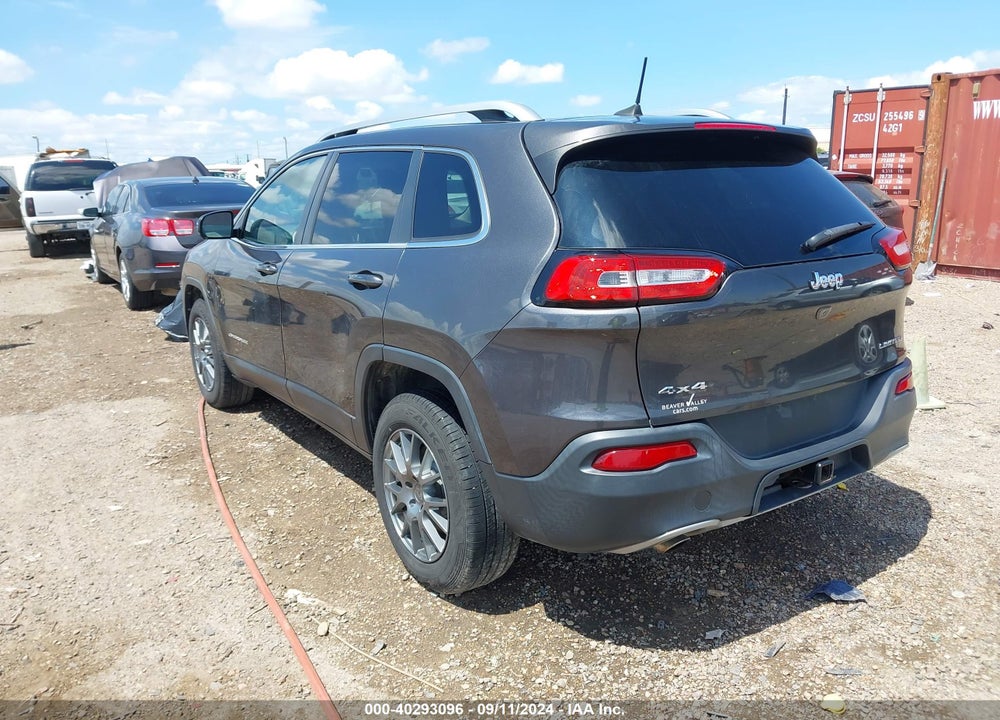 2016 JEEP CHEROKEE LIMITED VIN: 1C4PJMDB2GW244576