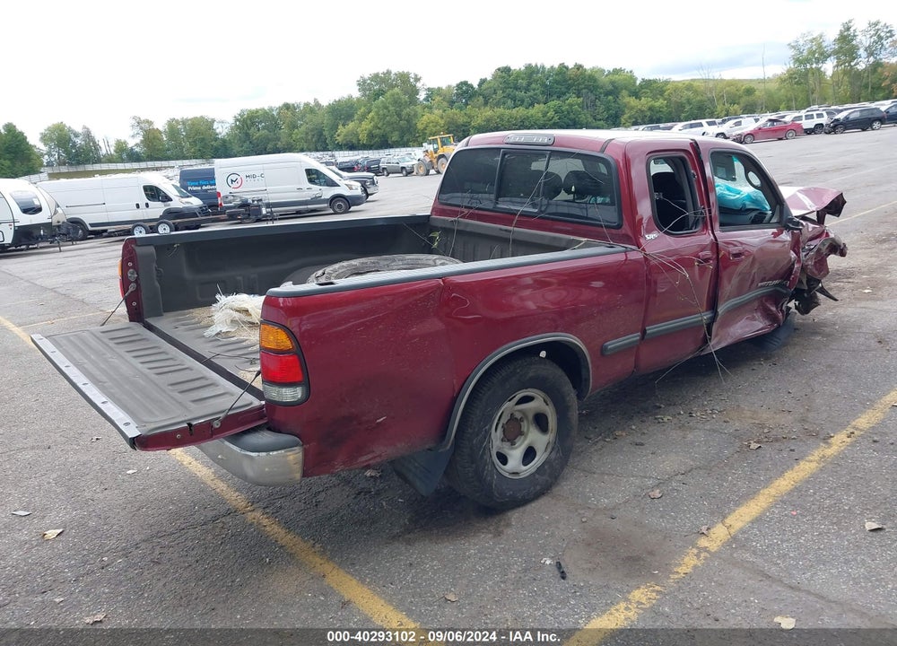 2002 TOYOTA TUNDRA SR5 V8 VIN: 5TBBT44102S223772
