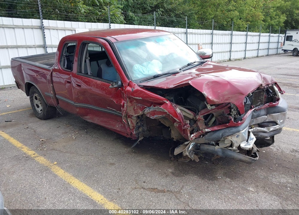 2002 TOYOTA TUNDRA SR5 V8 VIN: 5TBBT44102S223772