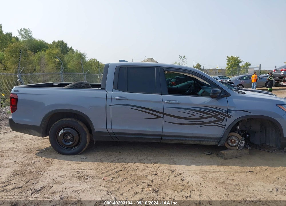 2022 HONDA RIDGELINE BLACK EDITION VIN: 5FPYK3F81NB039675