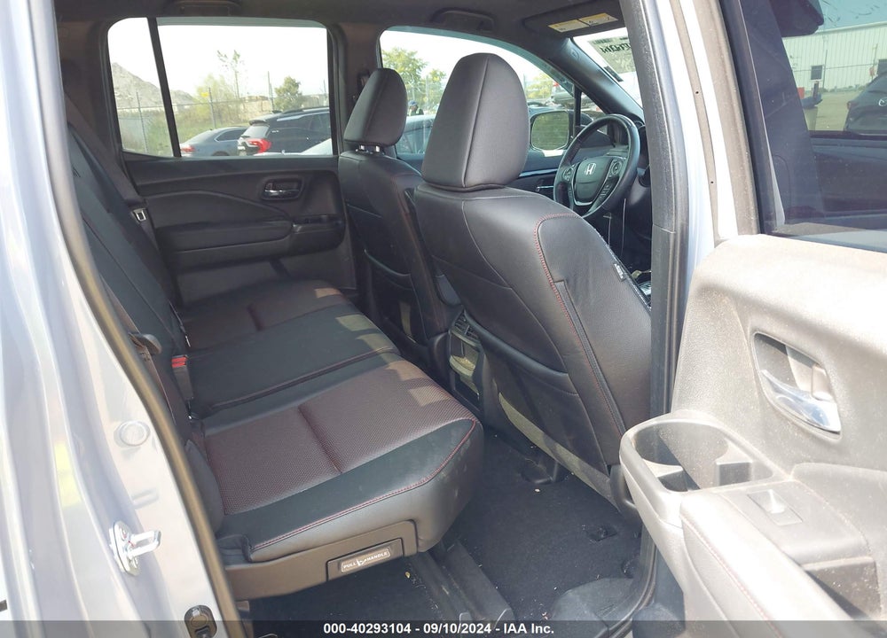 2022 HONDA RIDGELINE BLACK EDITION VIN: 5FPYK3F81NB039675