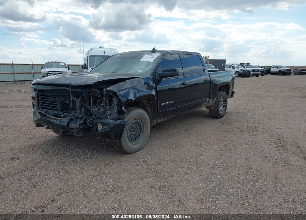 2017 CHEVROLET SILVERADO 1500 2LT VIN: 3GCUKREC2HG388780