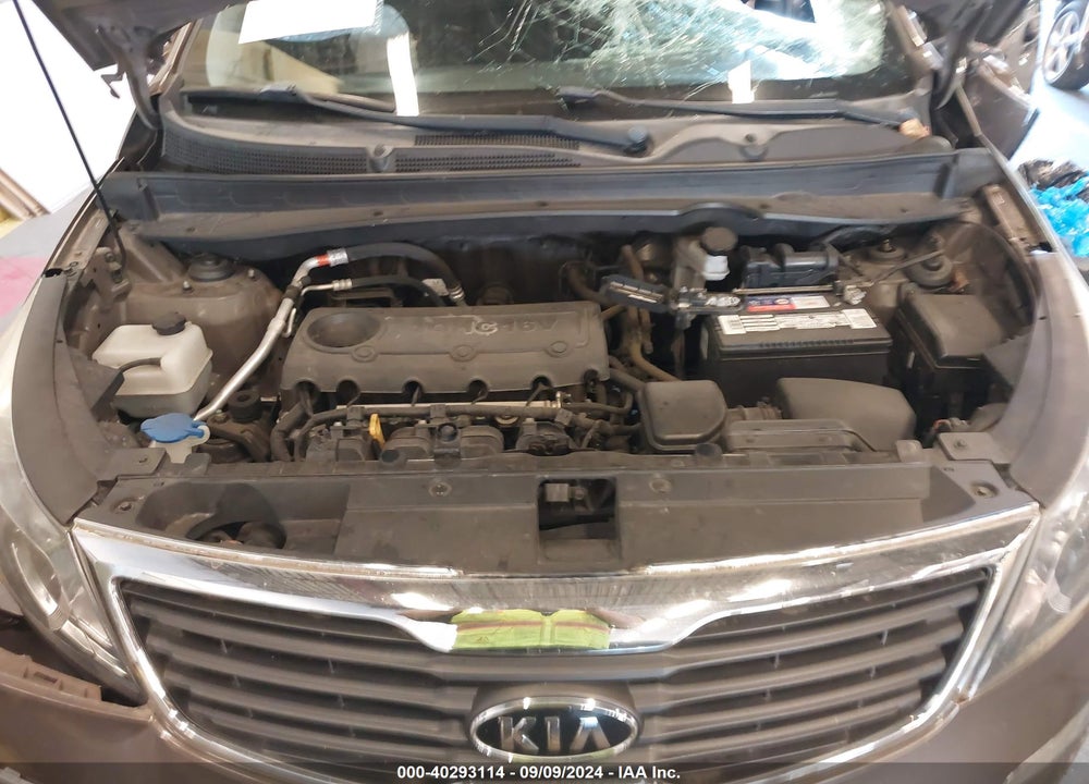 2012 KIA SPORTAGE LX VIN: KNDPBCA22C7345035