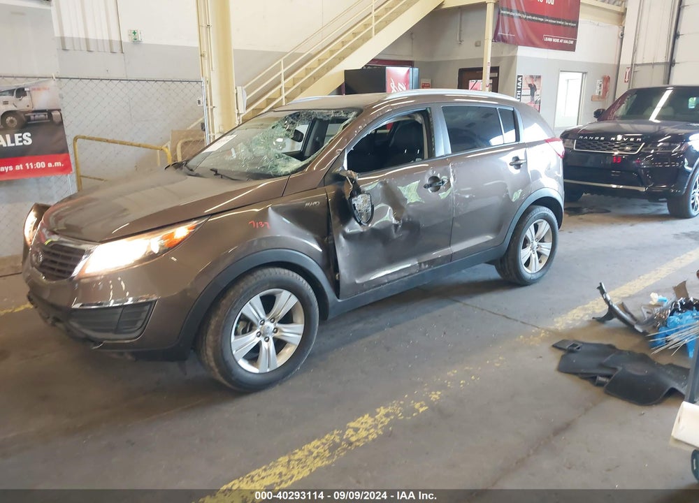 2012 KIA SPORTAGE LX VIN: KNDPBCA22C7345035