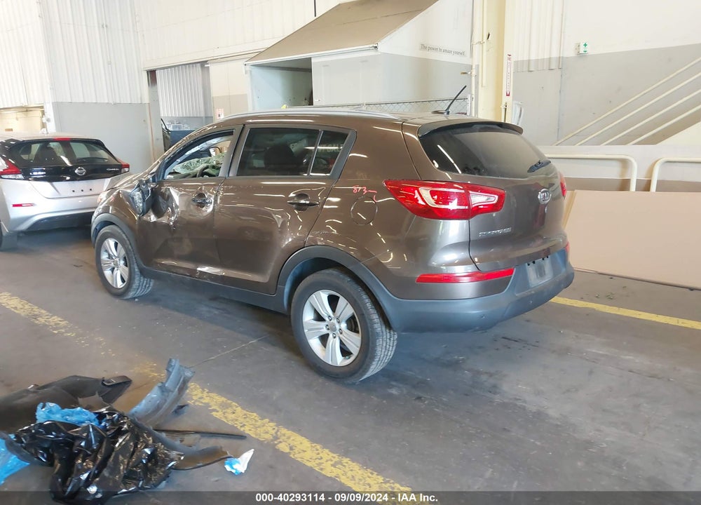2012 KIA SPORTAGE LX VIN: KNDPBCA22C7345035
