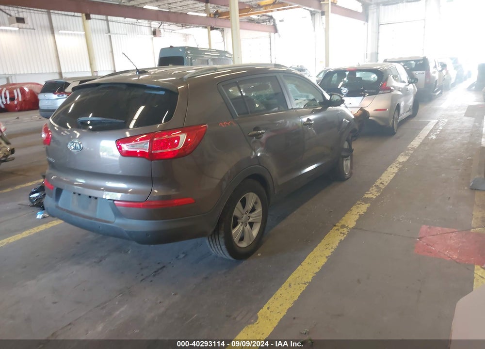 2012 KIA SPORTAGE LX VIN: KNDPBCA22C7345035