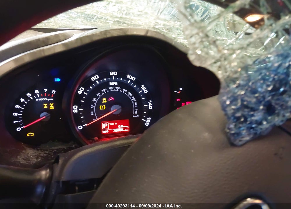 2012 KIA SPORTAGE LX VIN: KNDPBCA22C7345035