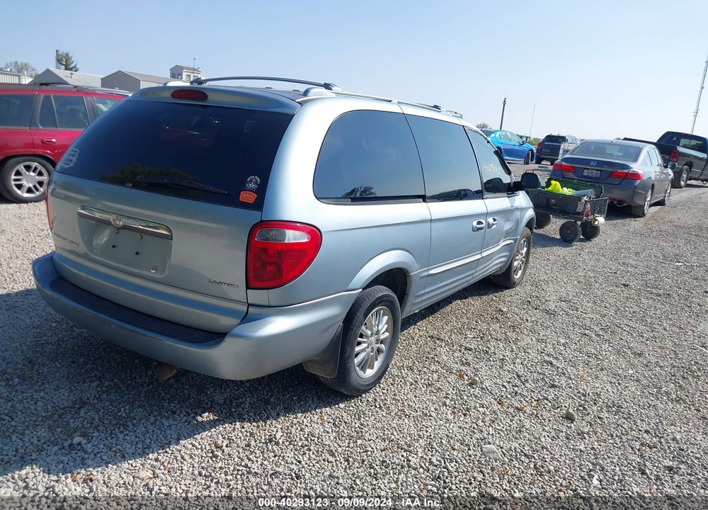 2003 CHRYSLER TOWN & COUNTRY LIMITED VIN: 2C8GP64L93R141188