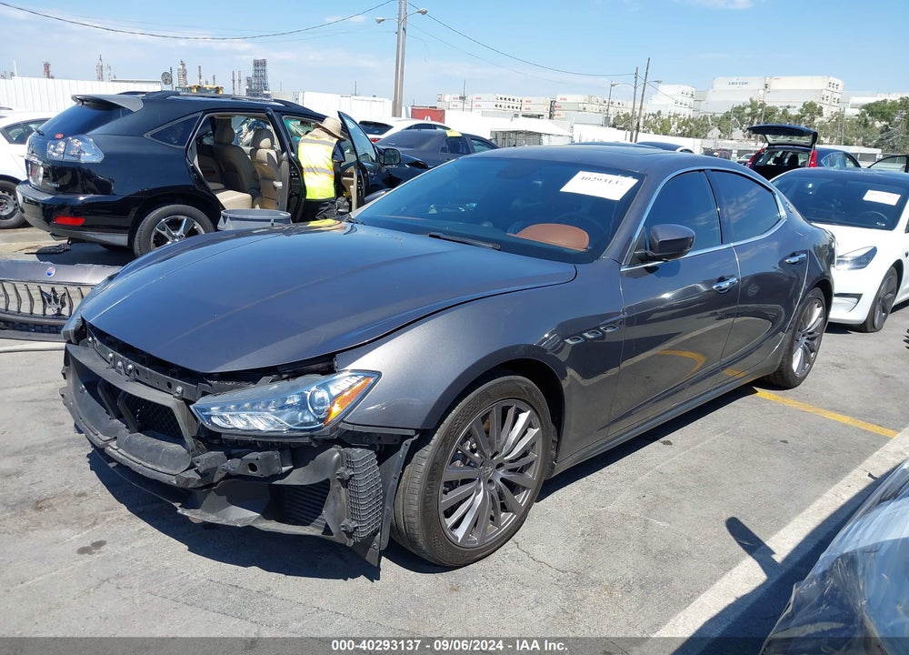 2018 MASERATI GHIBLI S VIN: ZAM57YSA3J1284995
