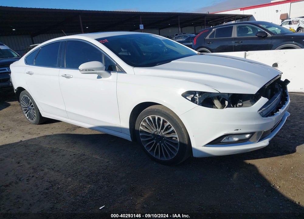 2017 FORD FUSION TITANIUM VIN: 3FA6P0K94HR124260