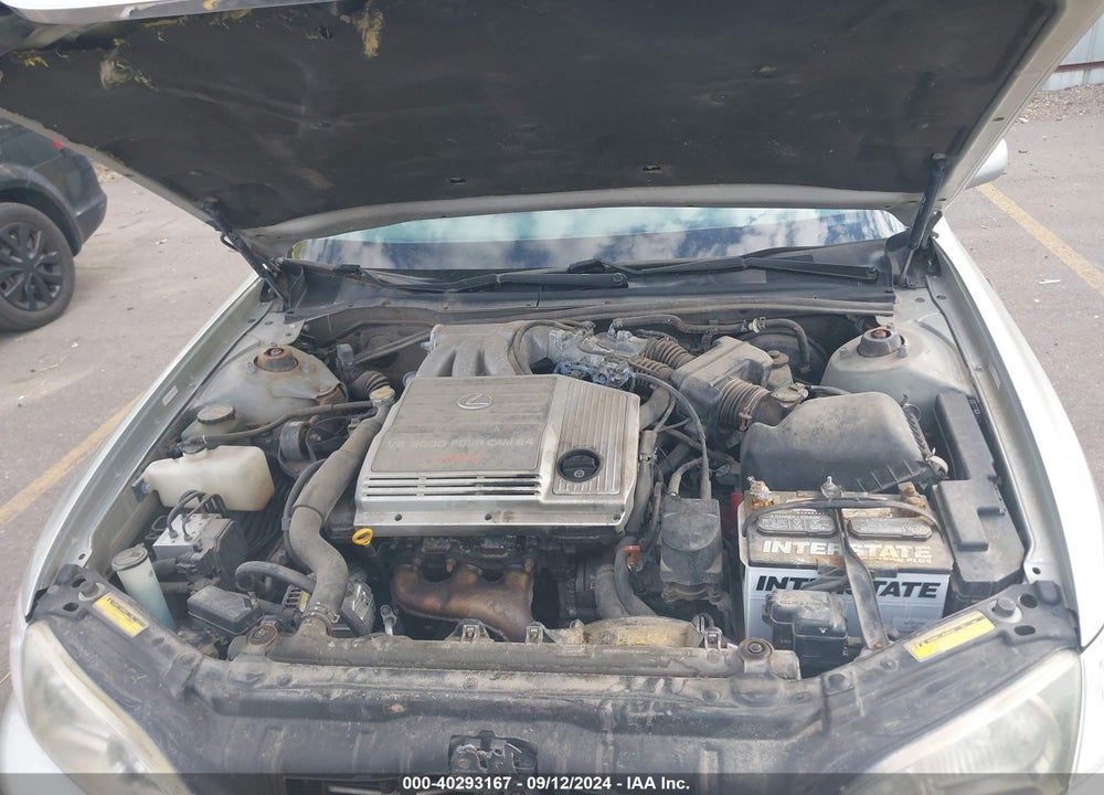 2001 LEXUS ES 300 VIN: JT8BF28G810324981