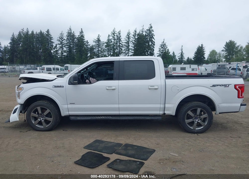 2017 FORD F-150 XLT VIN: 1FTEW1EG7HKE01593