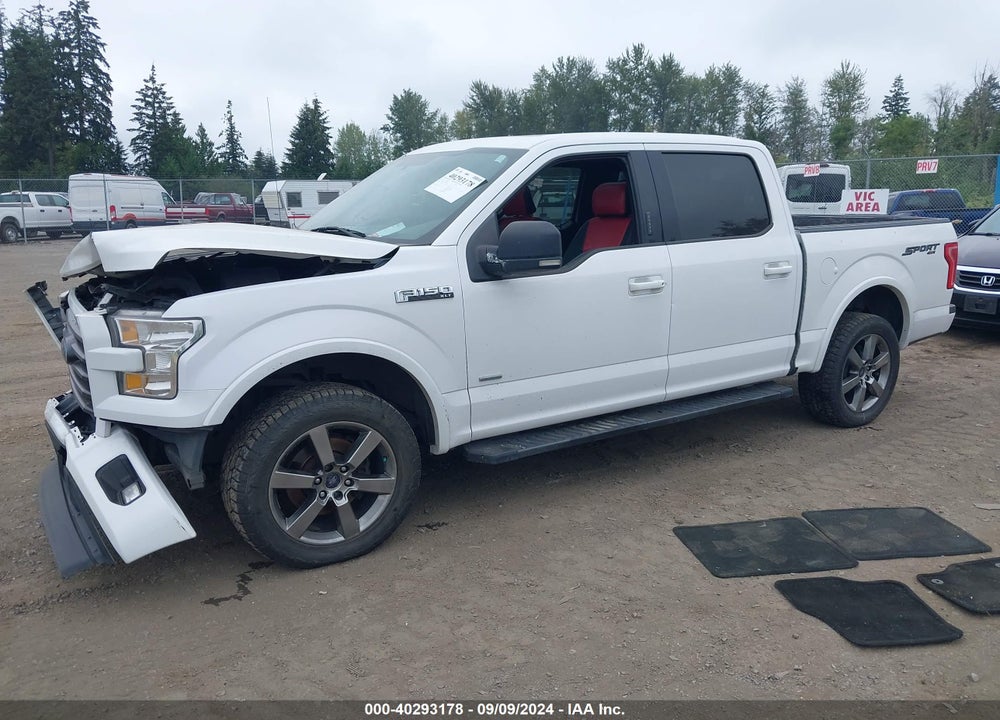 2017 FORD F-150 XLT VIN: 1FTEW1EG7HKE01593