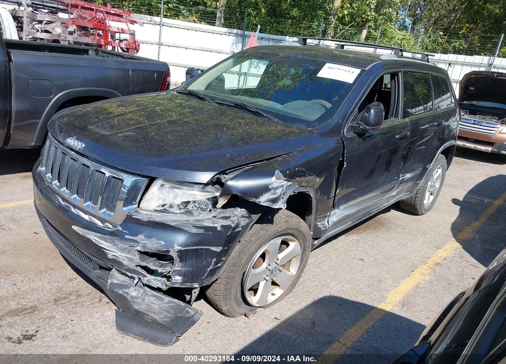 2012 JEEP GRAND CHEROKEE LAREDO VIN: 1C4RJFAGXCC203130